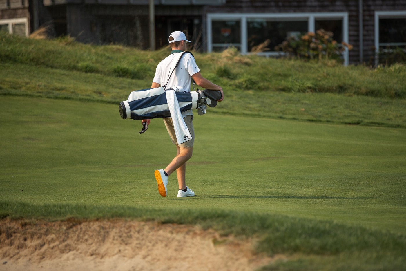 The Original Jones Bag in navy and white · view 1 of 4