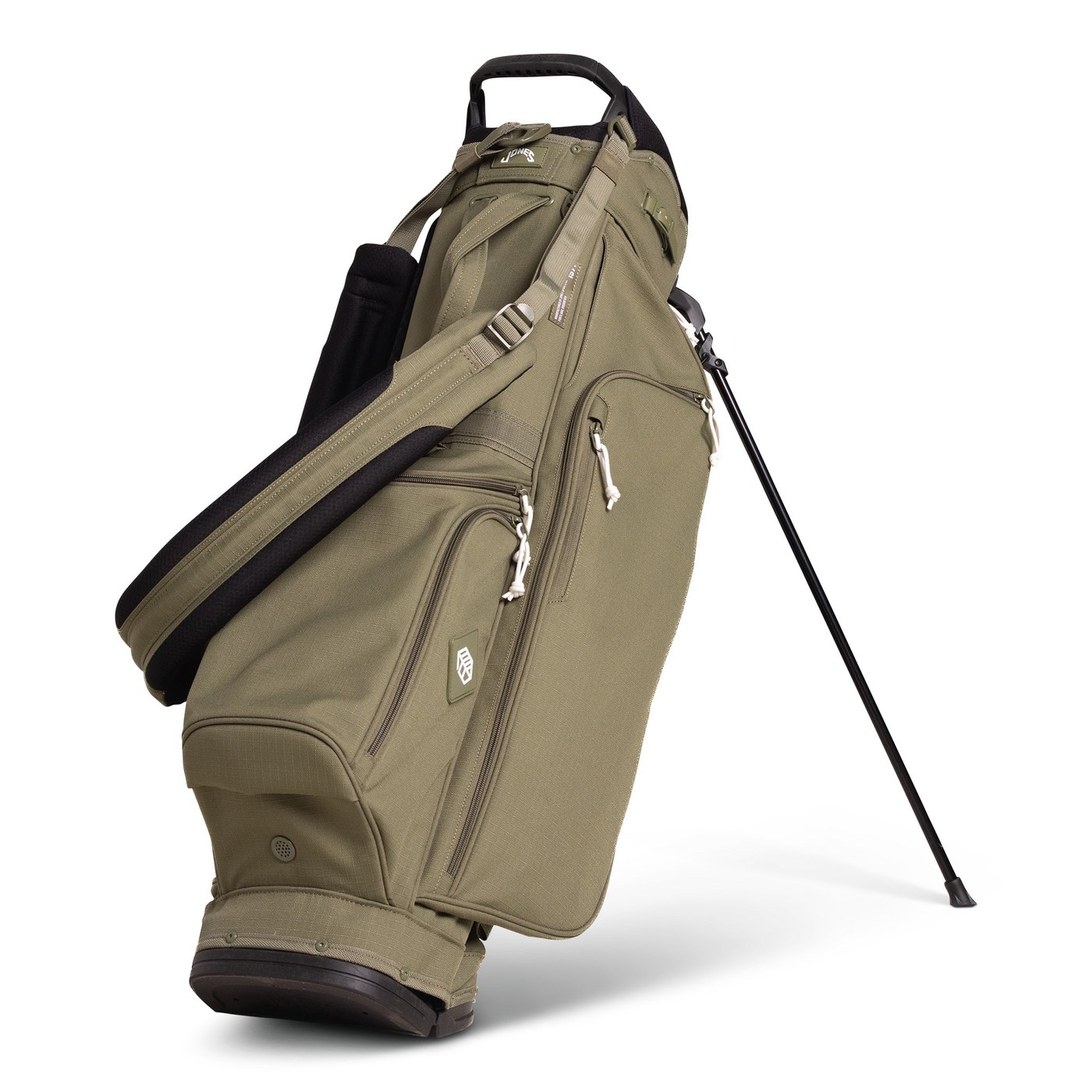 The Jones Utility X stand bag in olive · view 1 of 4