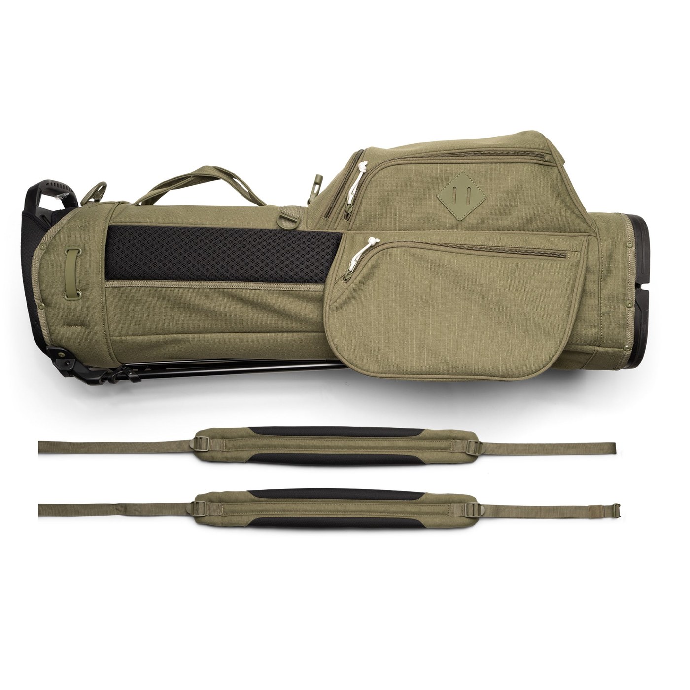 The Jones Utility X stand bag in olive · view 4 of 4