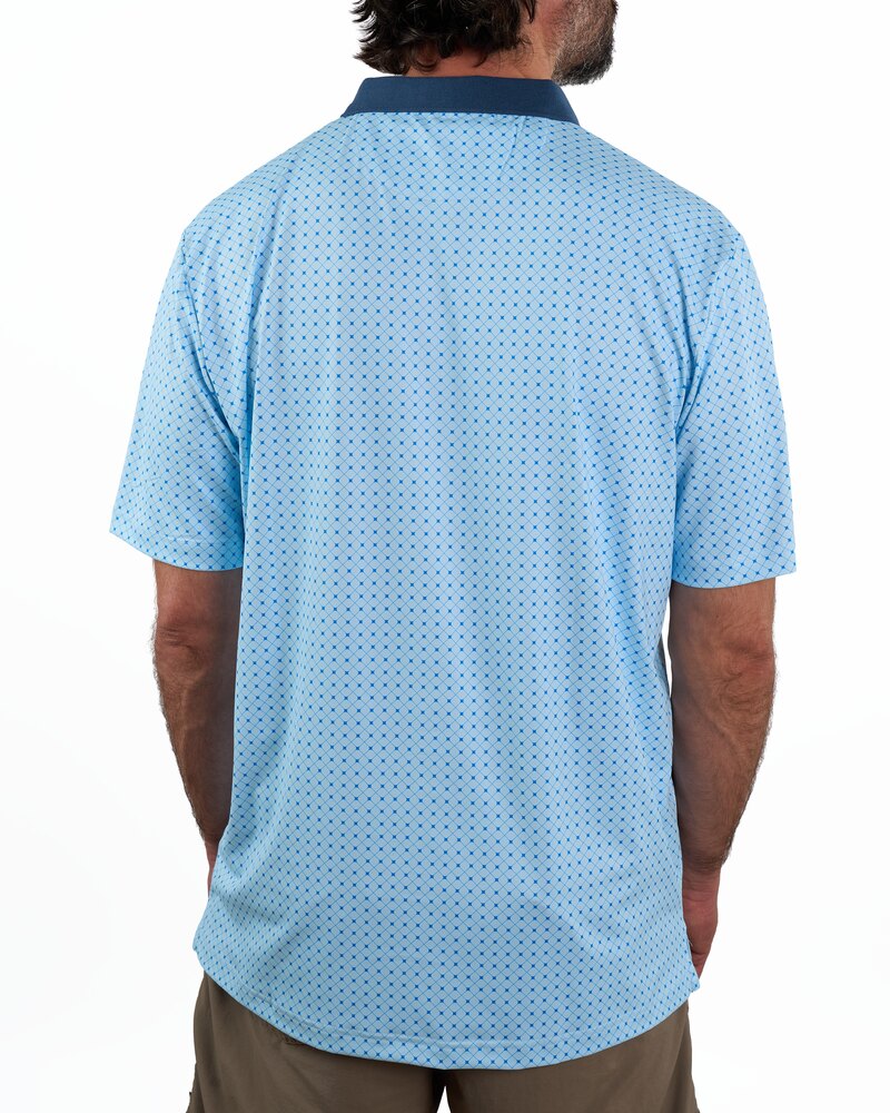 Kingfisher Golf Blue Everyman Polo · view 3 of 4