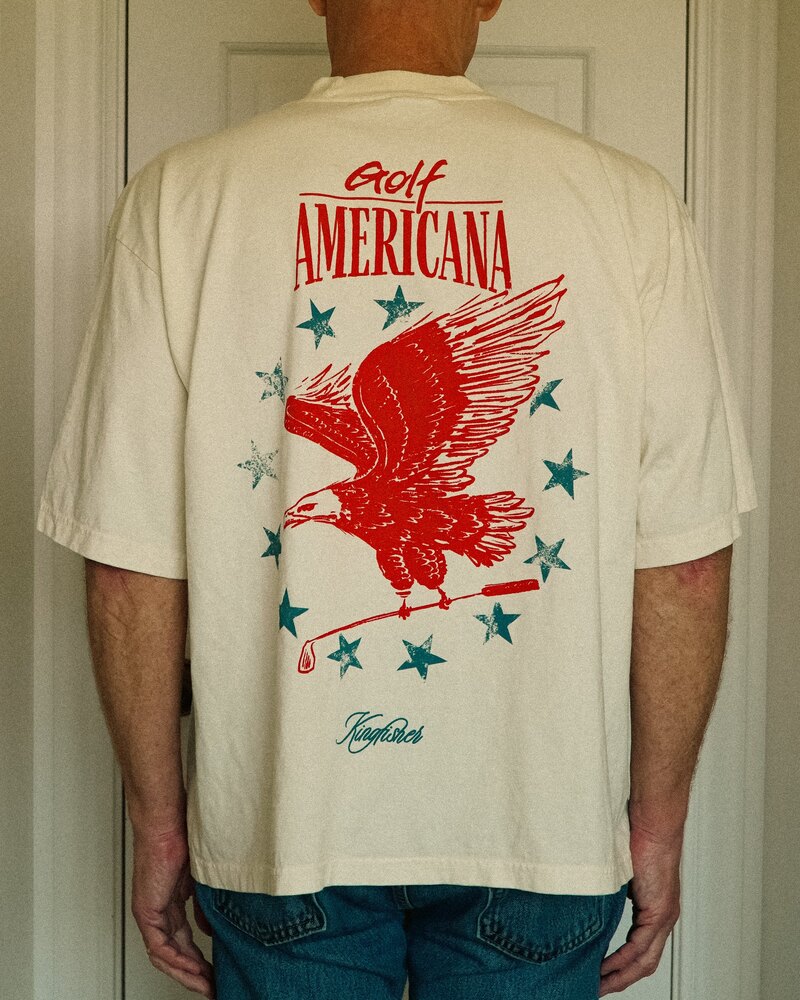 Kingfisher Golf Americana T-Shirt · view 3 of 4