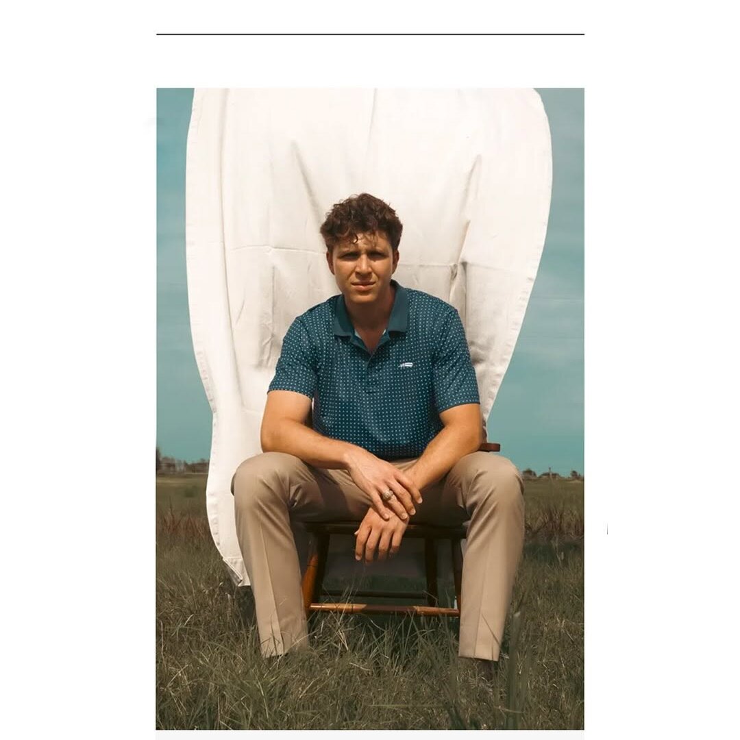 Kingfisher campaign — surfboard chair portrait