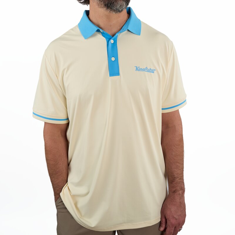 Kingfisher Golf Cream Polo · view 1 of 4