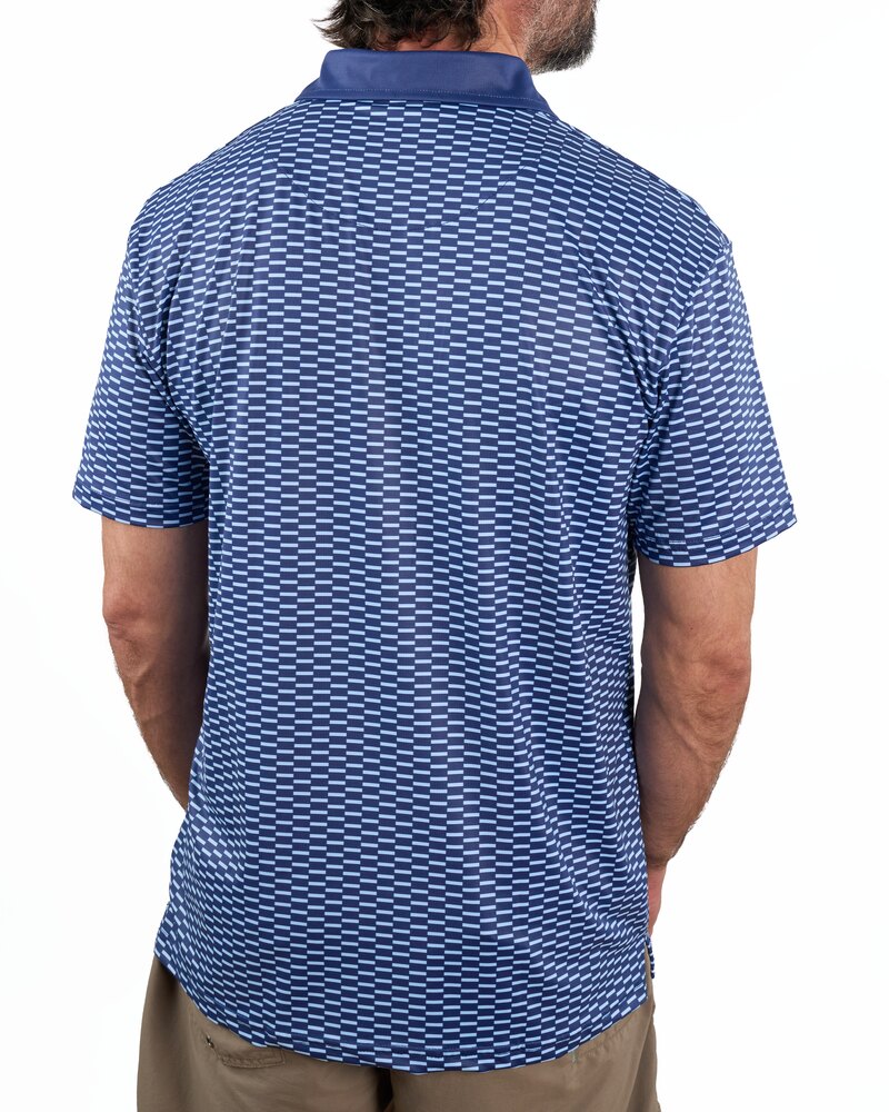 Kingfisher Golf Navy Zipper Polo · view 3 of 4