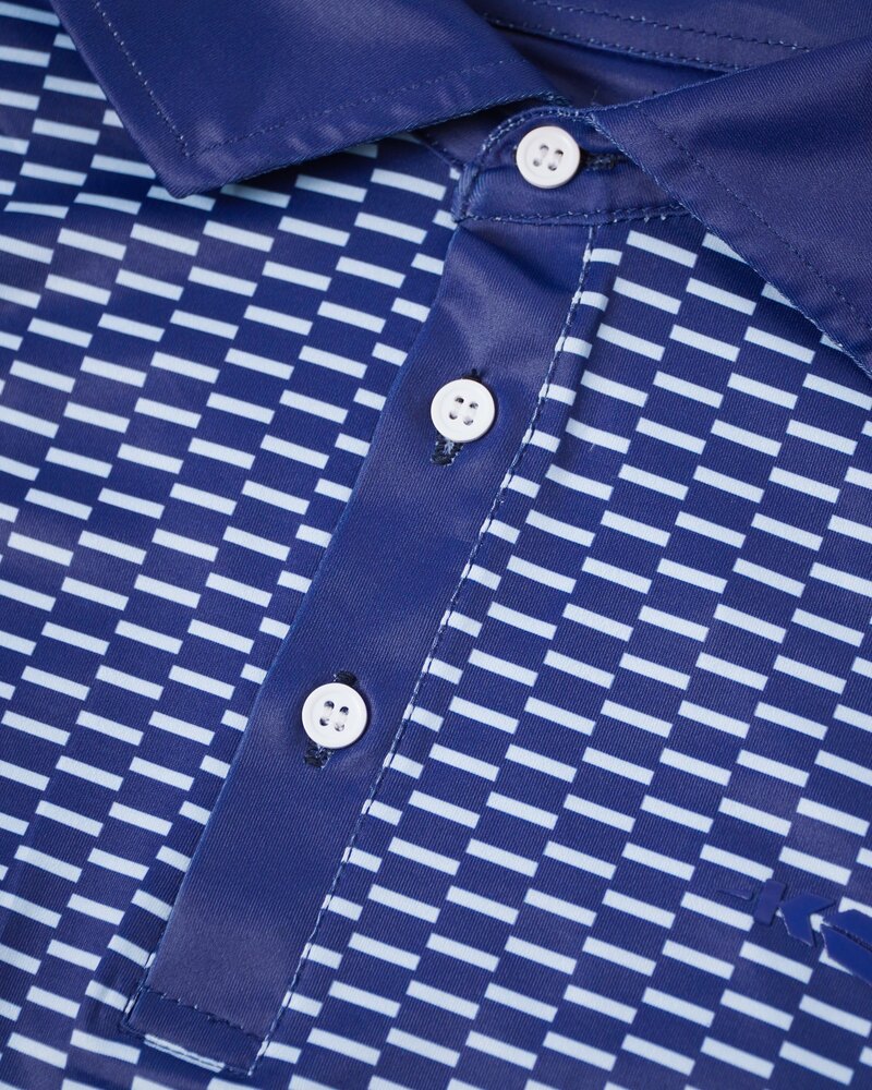 Kingfisher Golf Navy Zipper Polo · view 4 of 4