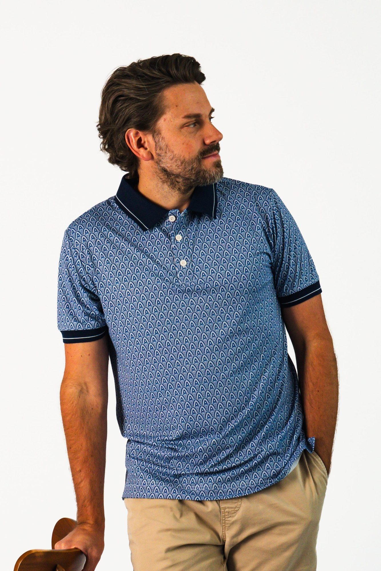 Kingfisher Golf Orion Polo &middot; view 3 of 4