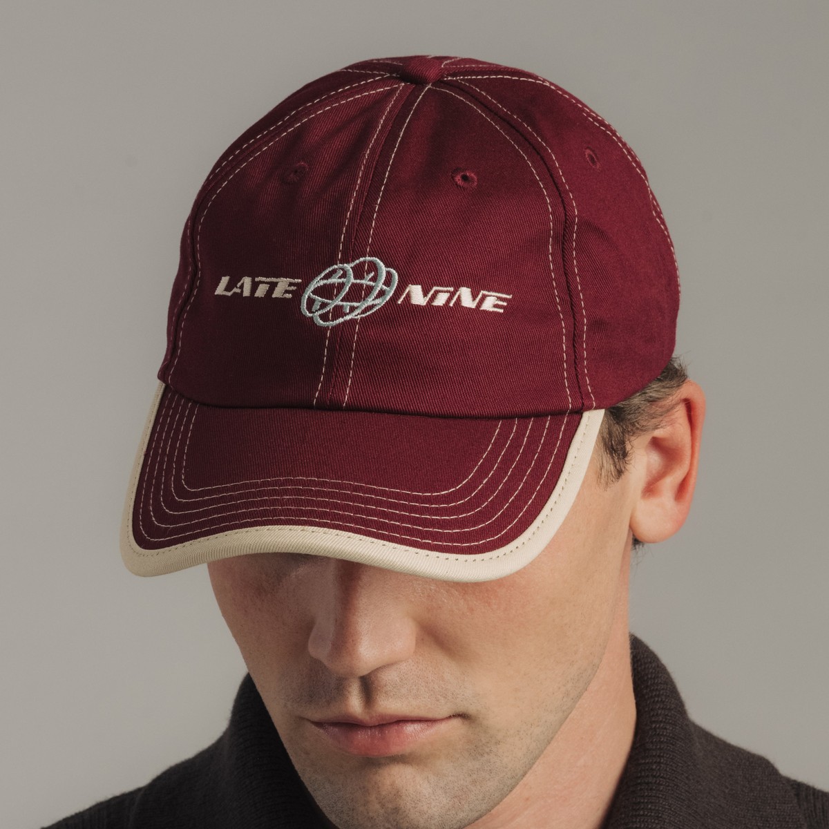 Late Nine &mdash; Orbit Cap Burgundy