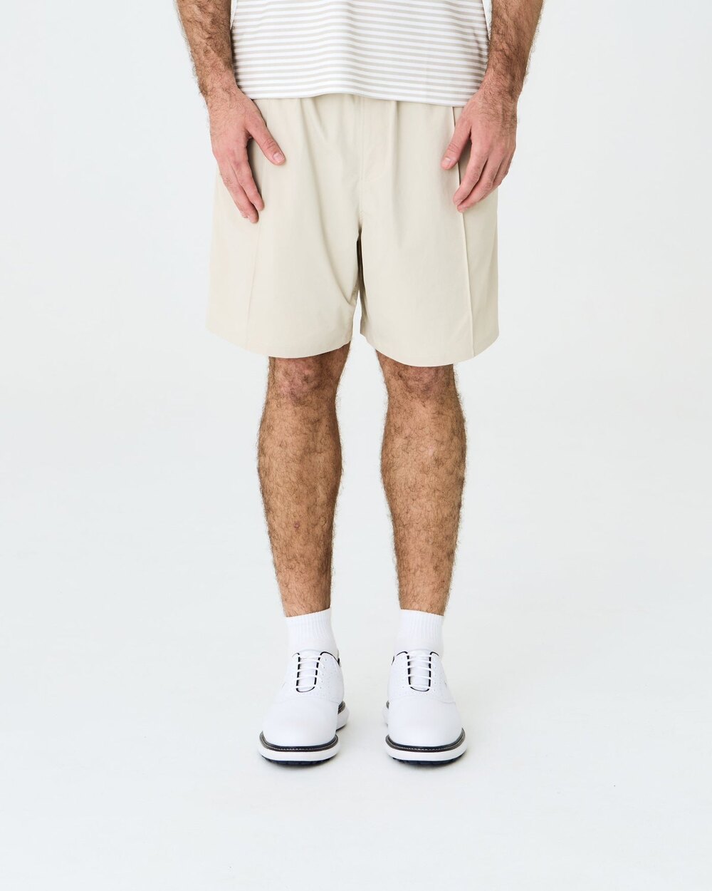 Pintuck 2.0 Short Cream Left of Field Golf