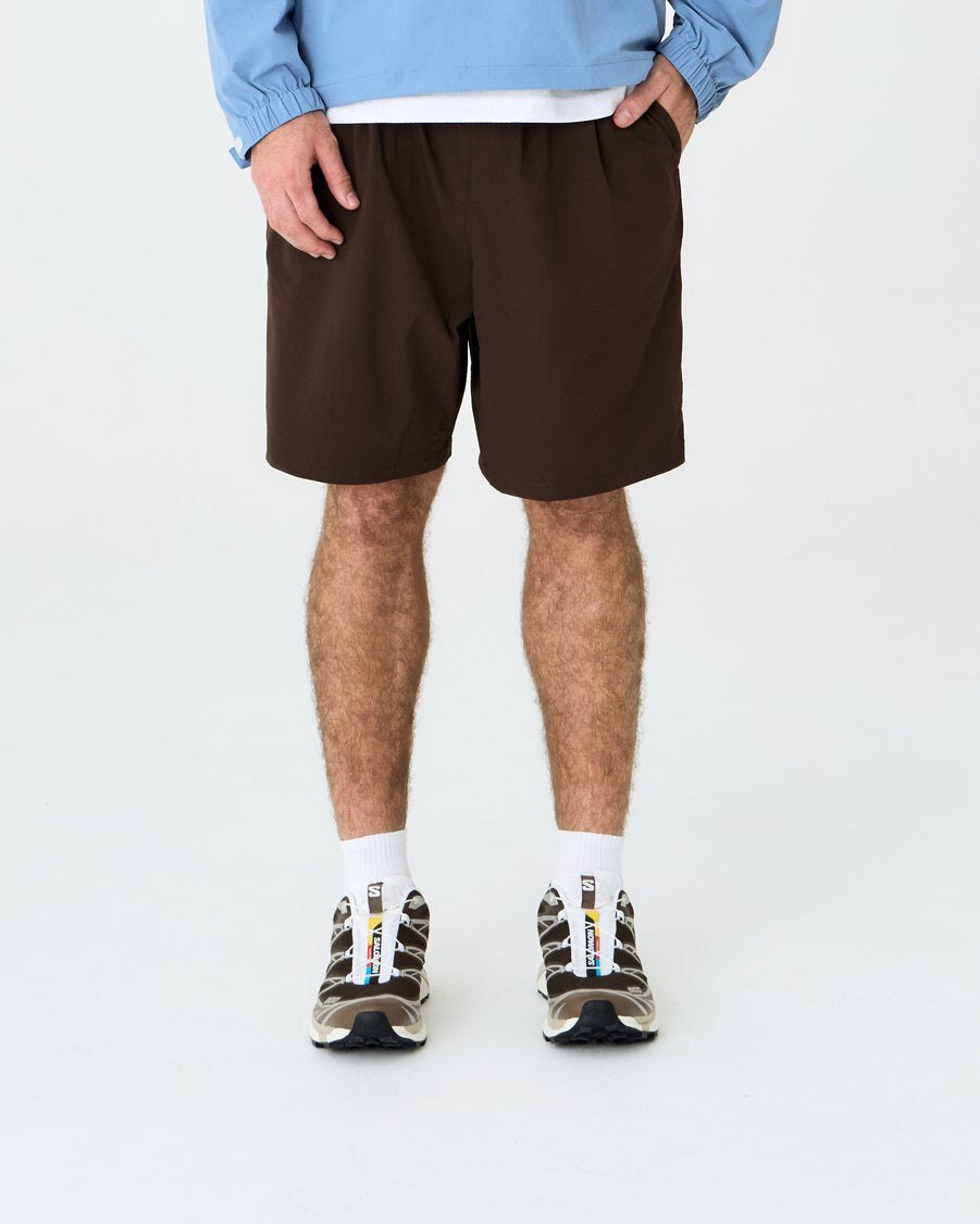 Resort Golf Short Mocha Left of Field Golf