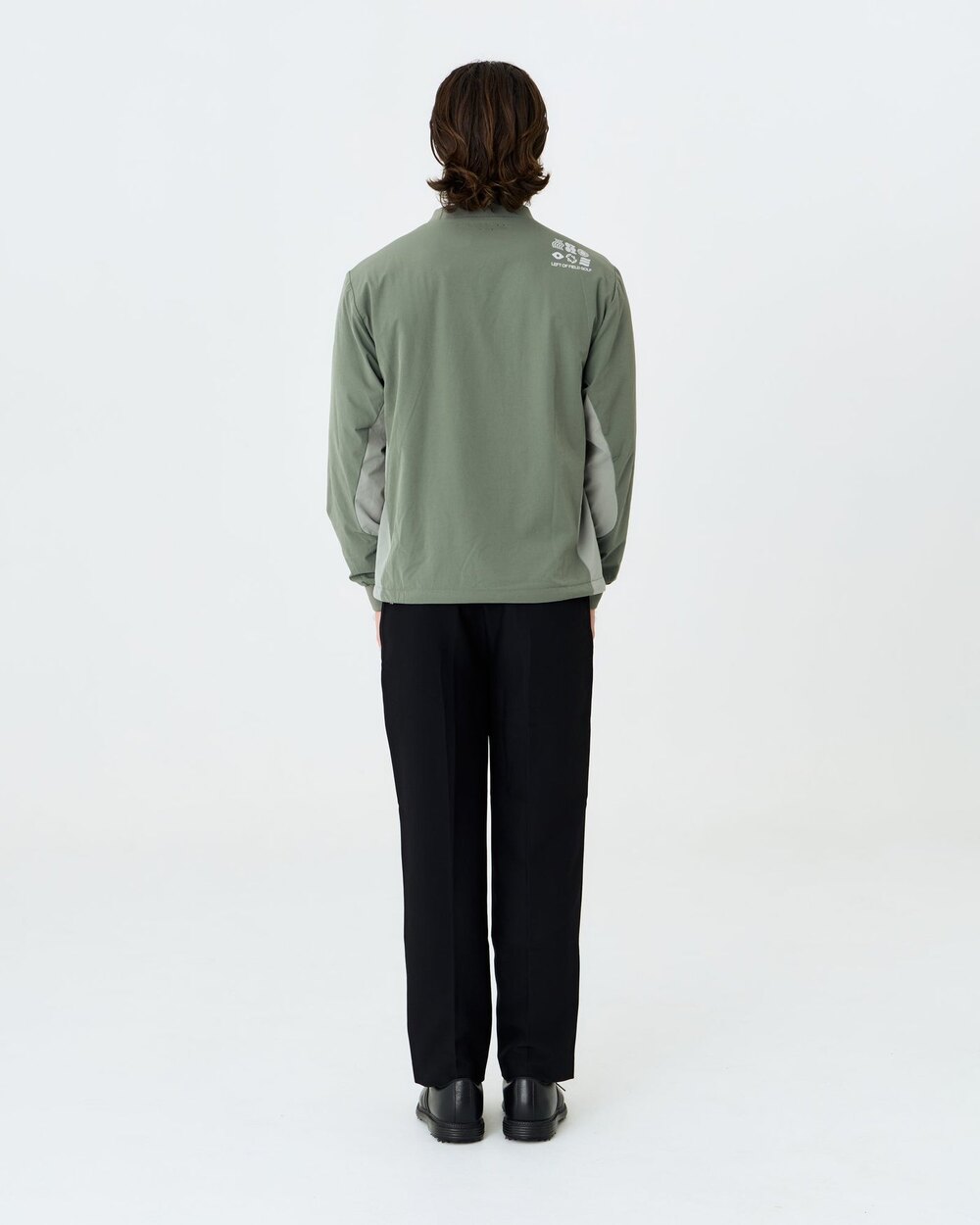 Bridport Crewneck Pullover - Green Left of Field Golf