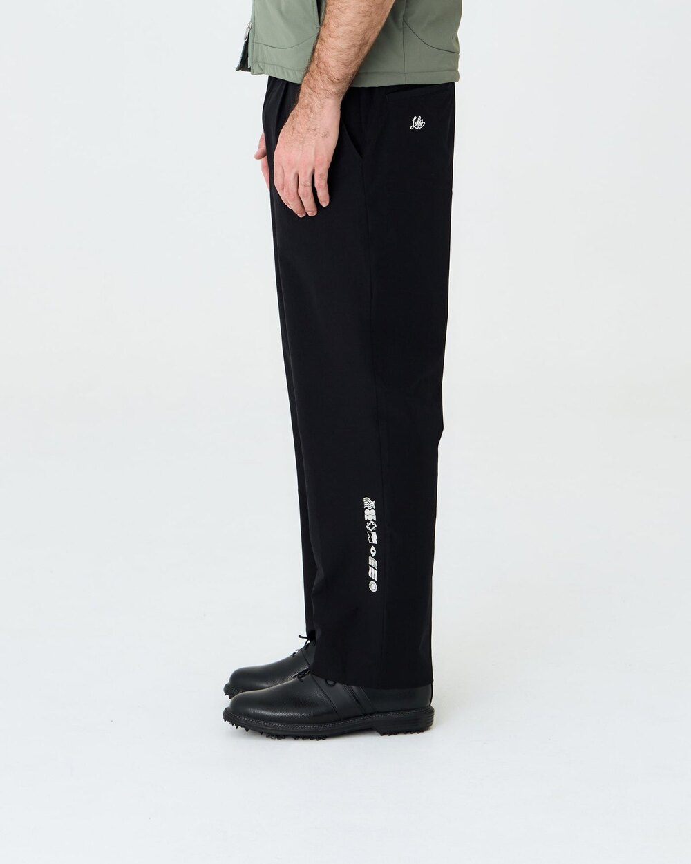 Elements Pleated Wide Leg Tech Trouser Left of Field Golf