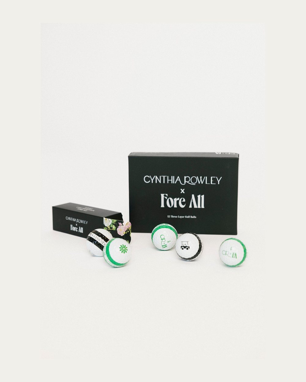 Fore All x Cynthia Rowley Golf Balls, Multi · view 1 of 4