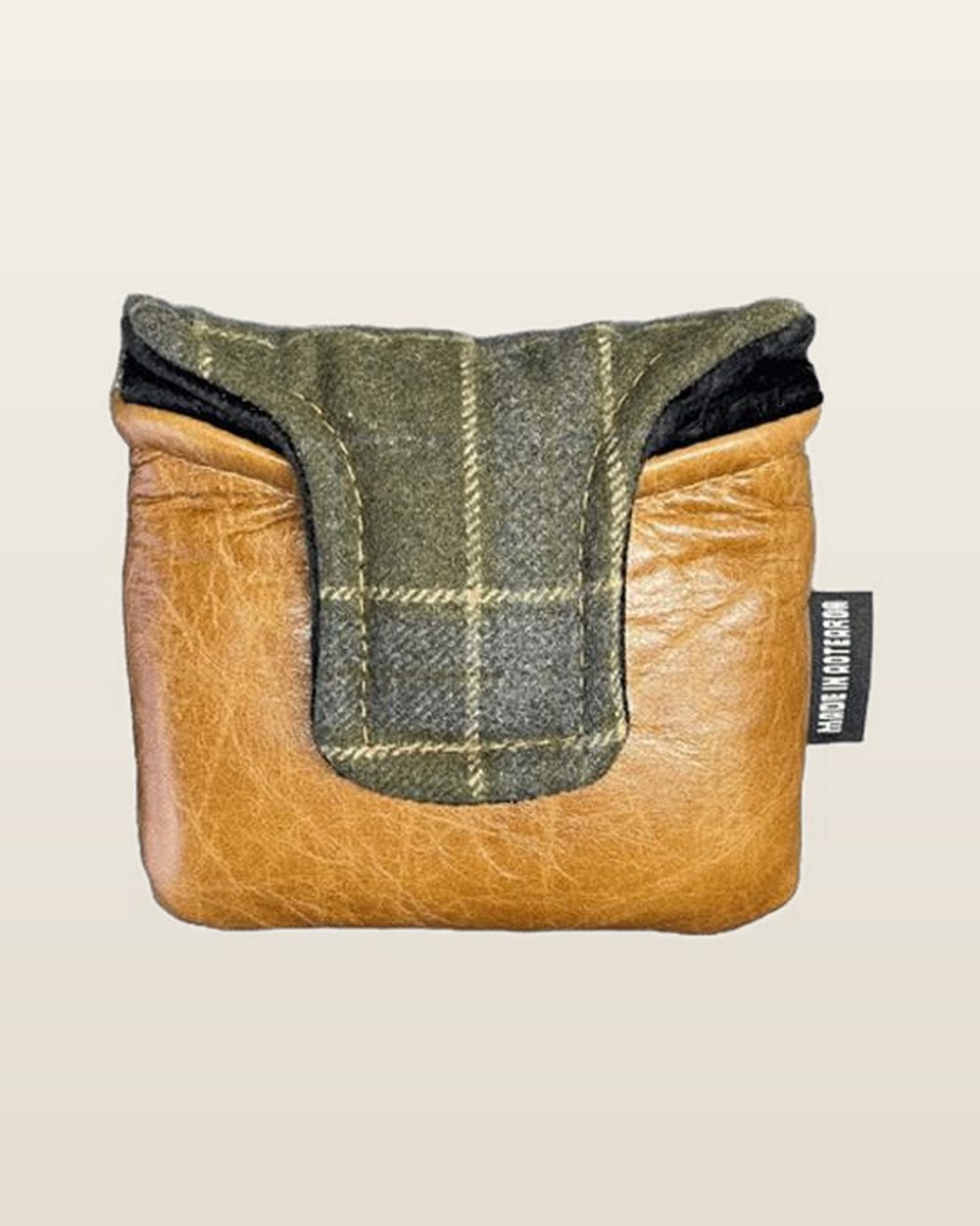 Local GC Crane Wool and Whiskey Leather Mallet Mallet, centre shaft, LAB DF3 · view 2 of 4