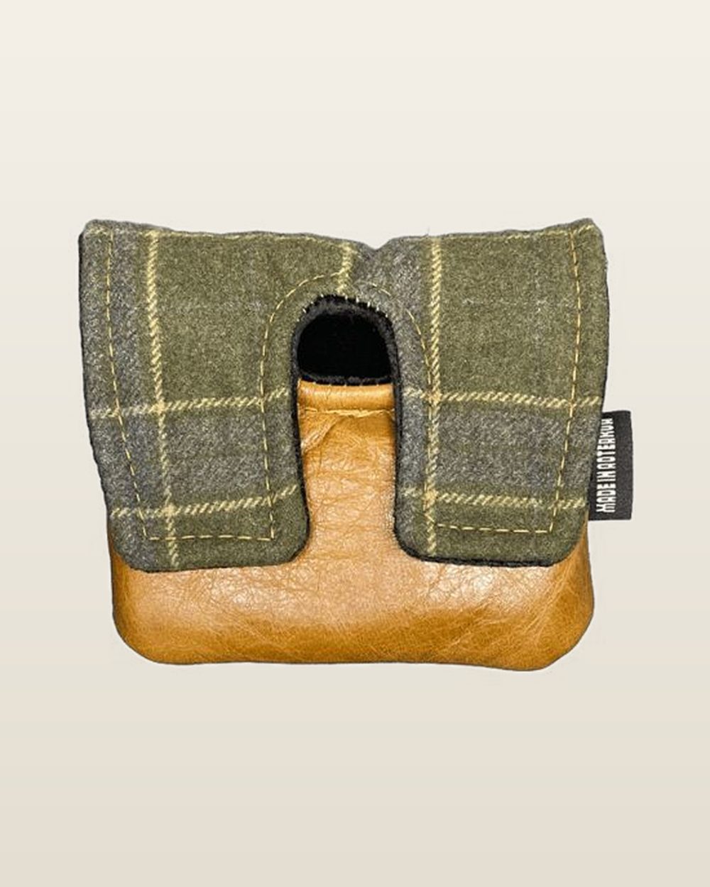 Local GC Crane Wool and Whiskey Leather Mallet Mallet, centre shaft, LAB DF3 · view 3 of 4