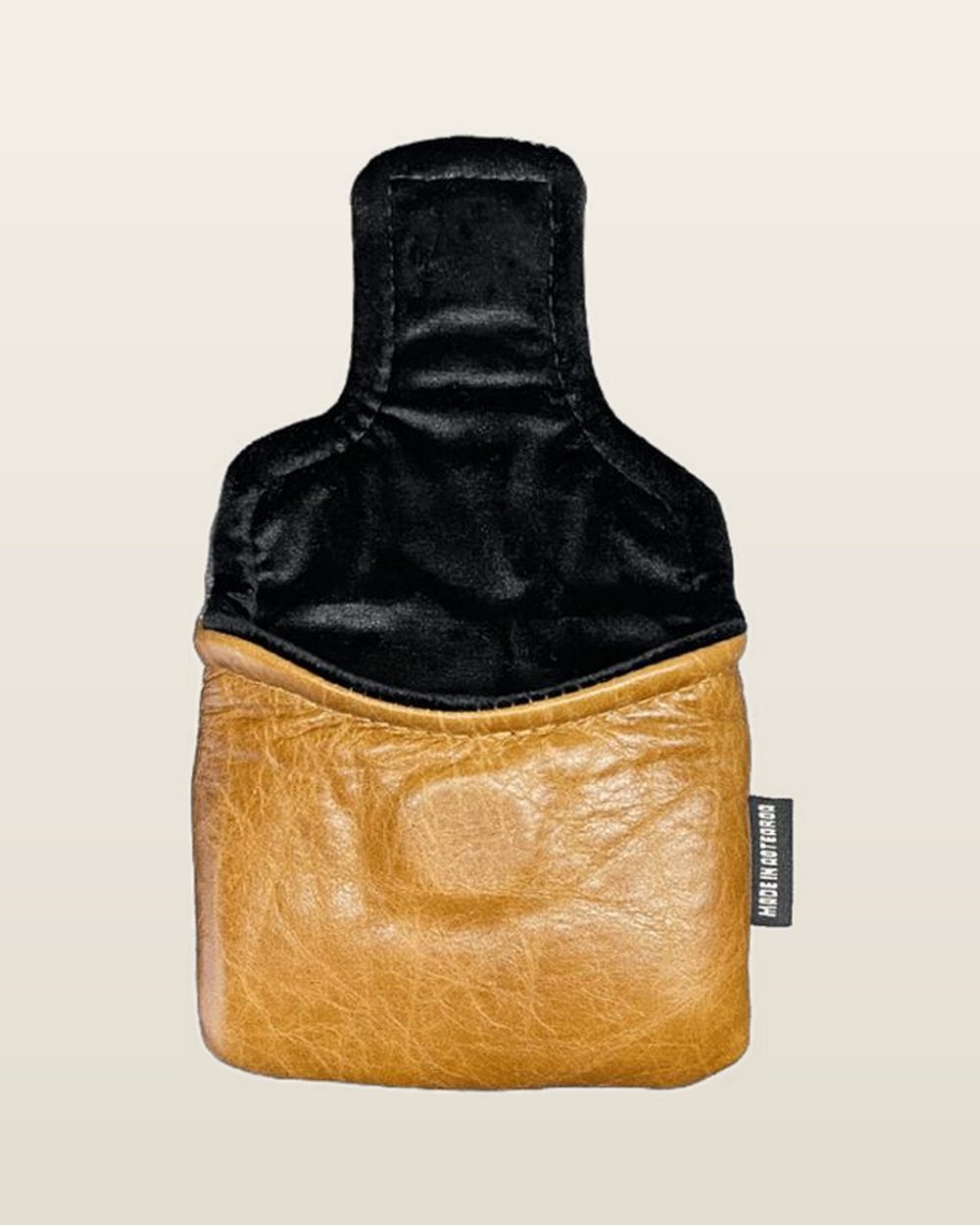 Local GC Crane Wool and Whiskey Leather Mallet Mallet, centre shaft, LAB DF3 · view 4 of 4