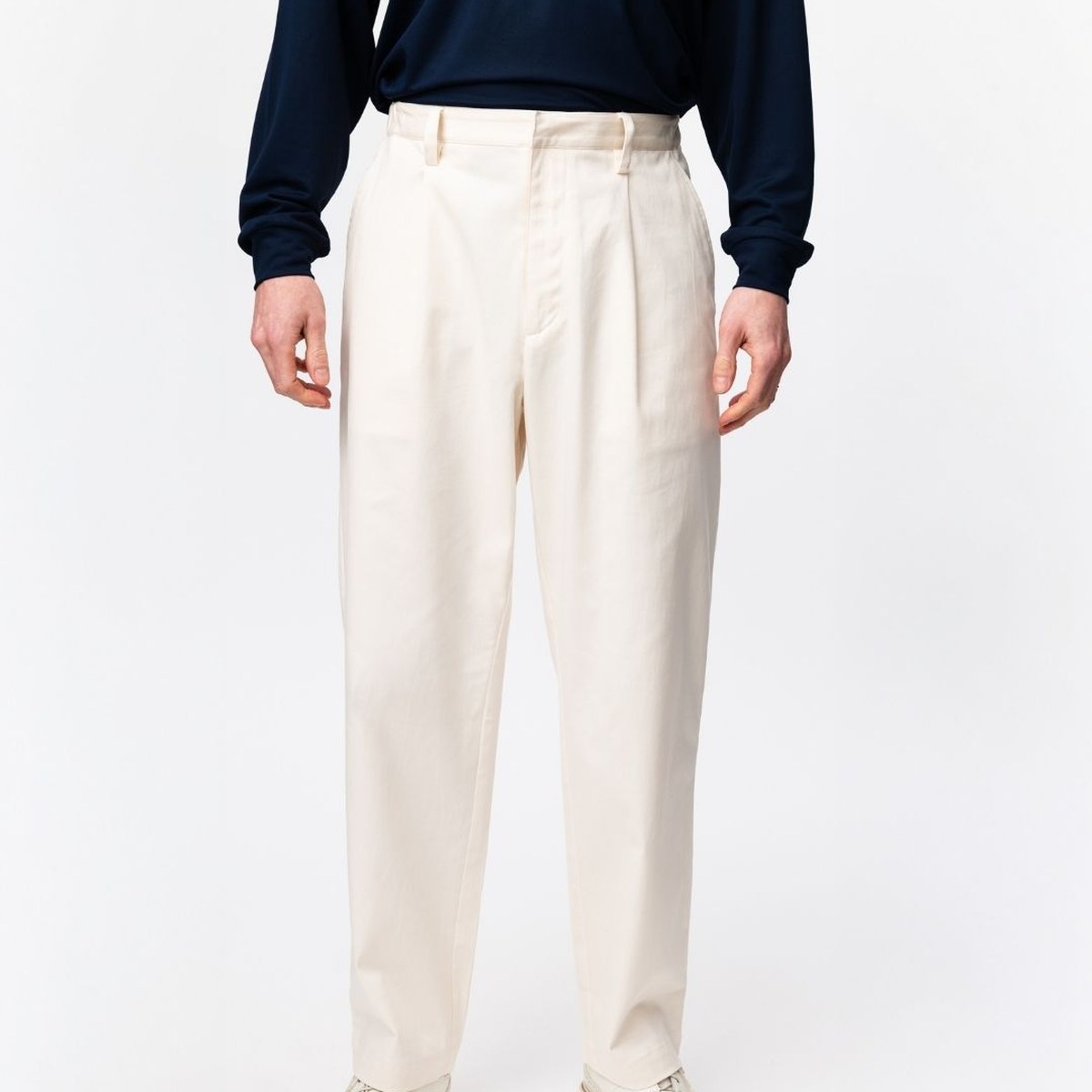 Local Rule &mdash; Pleated Trousers | Offwhite