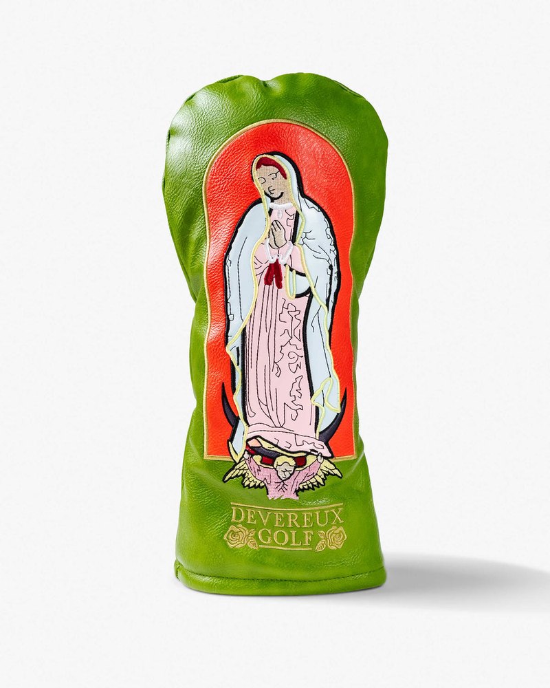 Devereux Our Lady of Guadalupe driver headcover in green · view 1 of 4