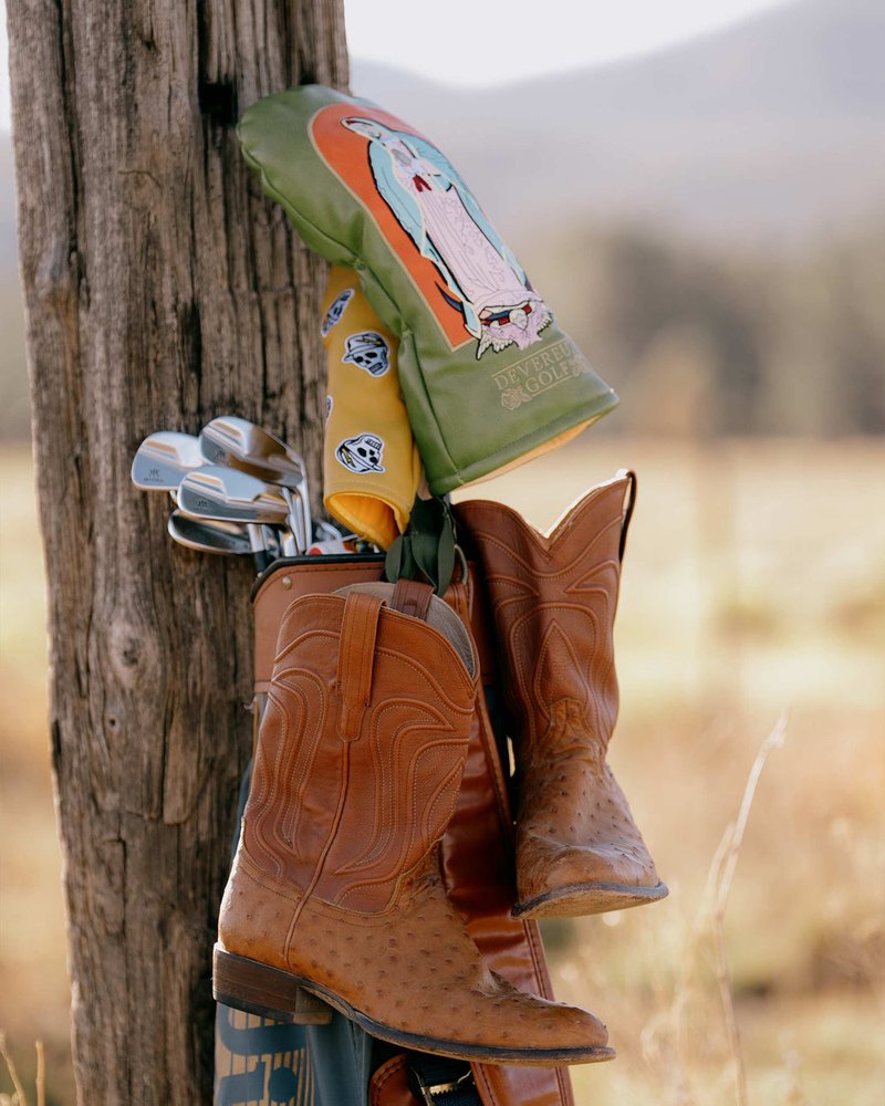 Devereux Our Lady of Guadalupe driver headcover in green · view 3 of 4