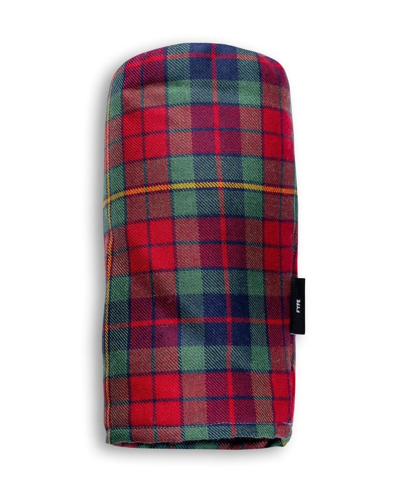 Fyfe Golf Clare County tartan headcover in red and green · view 2 of 3