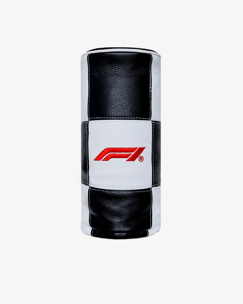 Malbon black and white checkered driver headcover · view 1 of 3