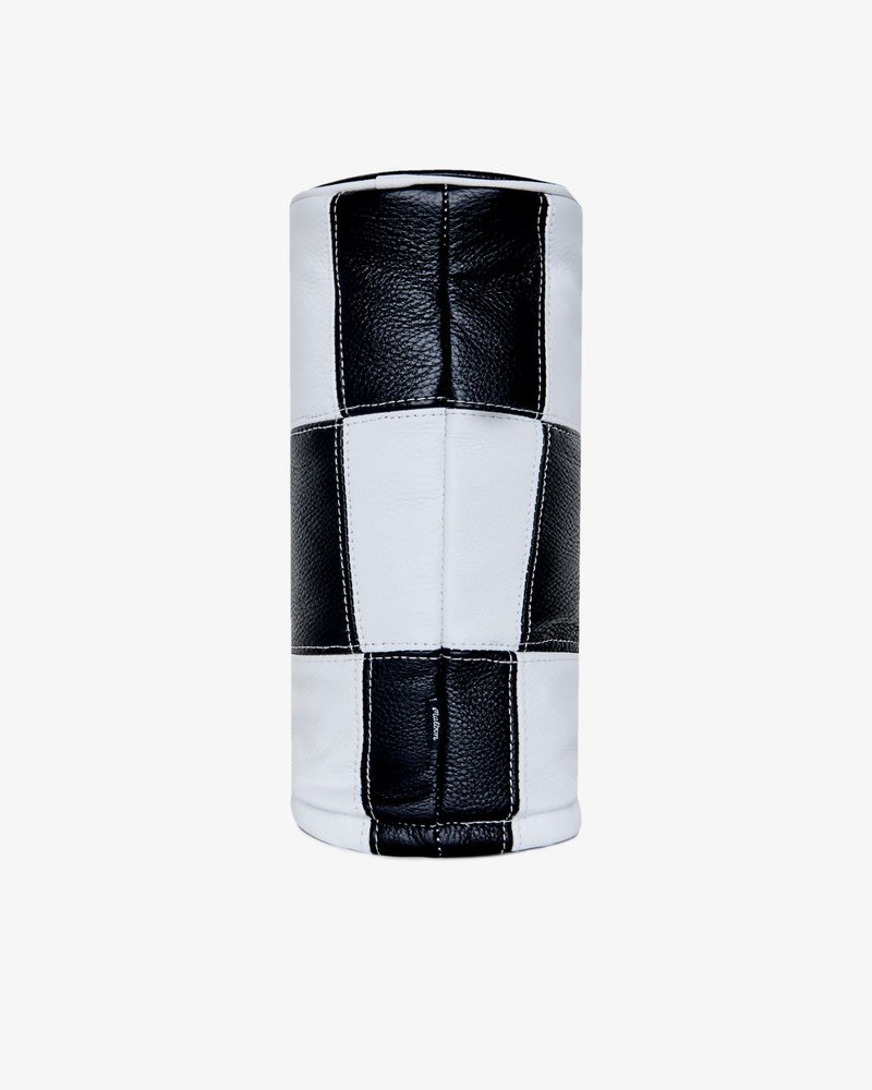 Malbon black and white checkered driver headcover · view 2 of 3