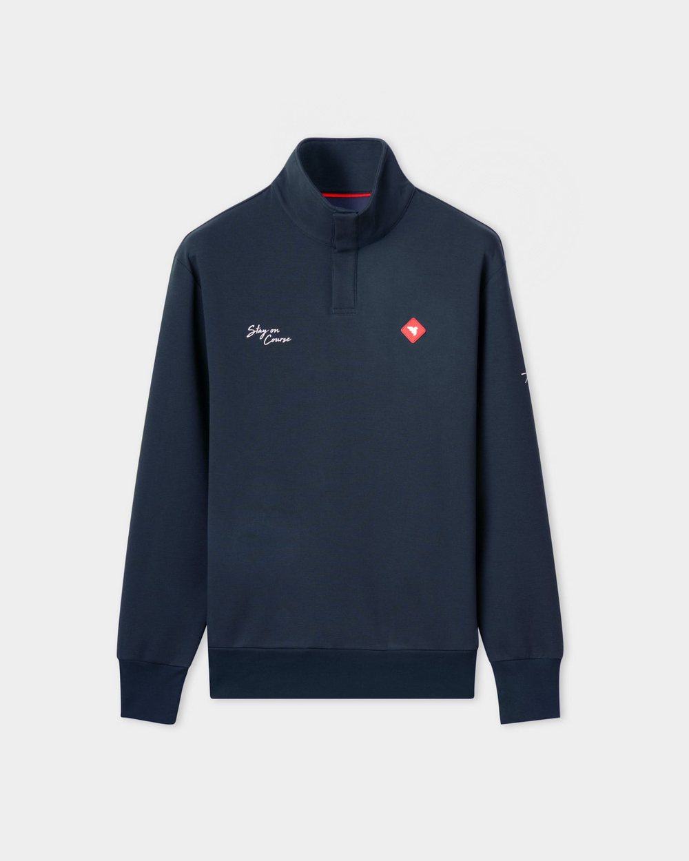 Macade Airlite Henley Sweater Navy · view 2 of 4