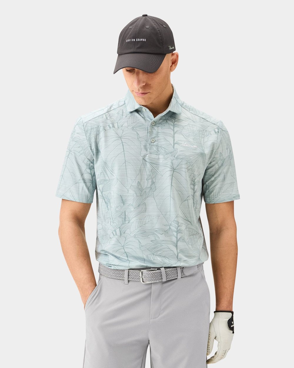 Macade Flight Shirt Green Palm · view 1 of 4