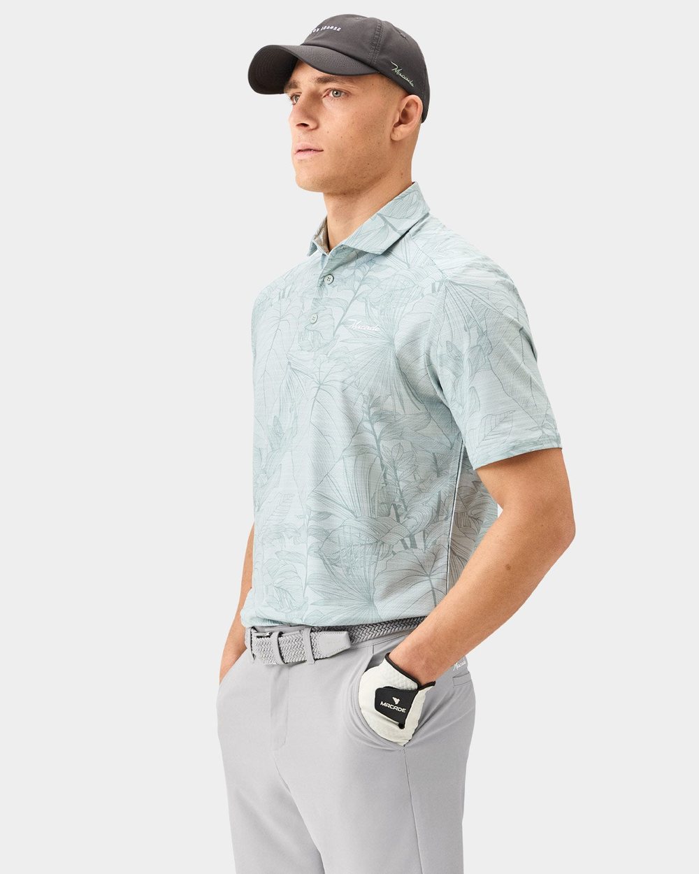 Macade Flight Shirt Green Palm · view 3 of 4
