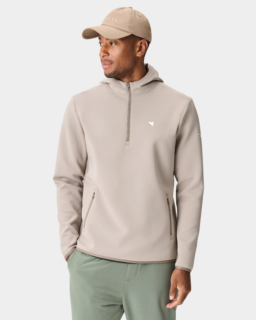 Macade Therma Zip Hoodie Taupe · Fall ’26 · view 1 of 4
