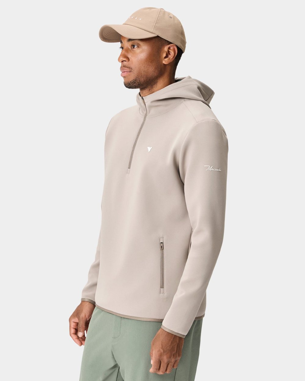 Macade Therma Zip Hoodie Taupe · Fall ’26 · view 2 of 4