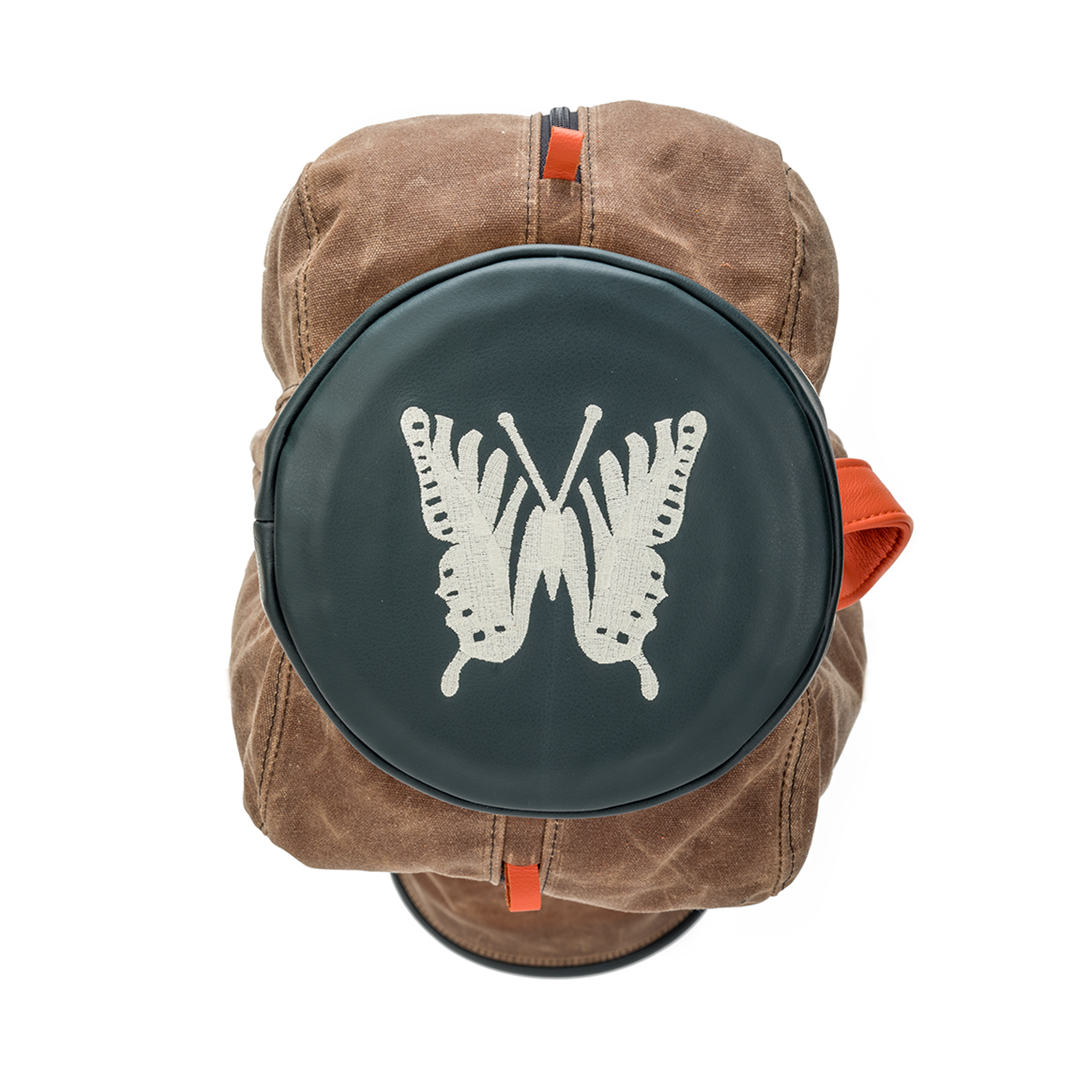 MacKenzie Bandon Trails waxed canvas golf bag in tan · view 3 of 3