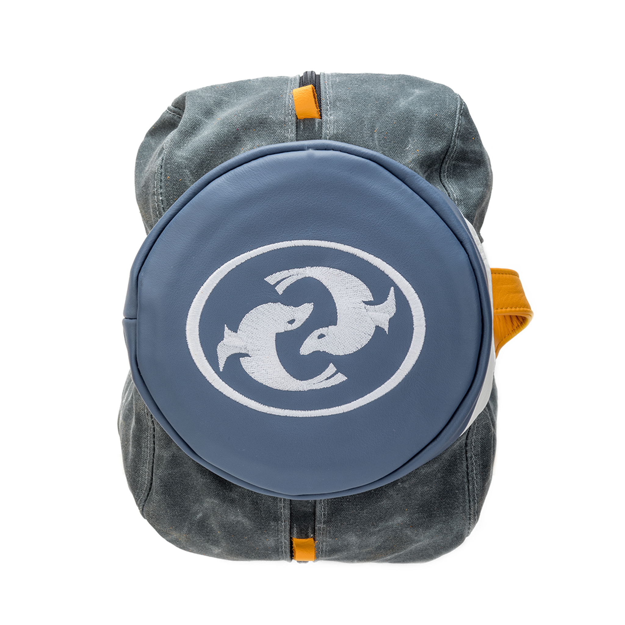 MacKenzie Pacific Dunes waxed canvas golf bag in grey · view 3 of 3