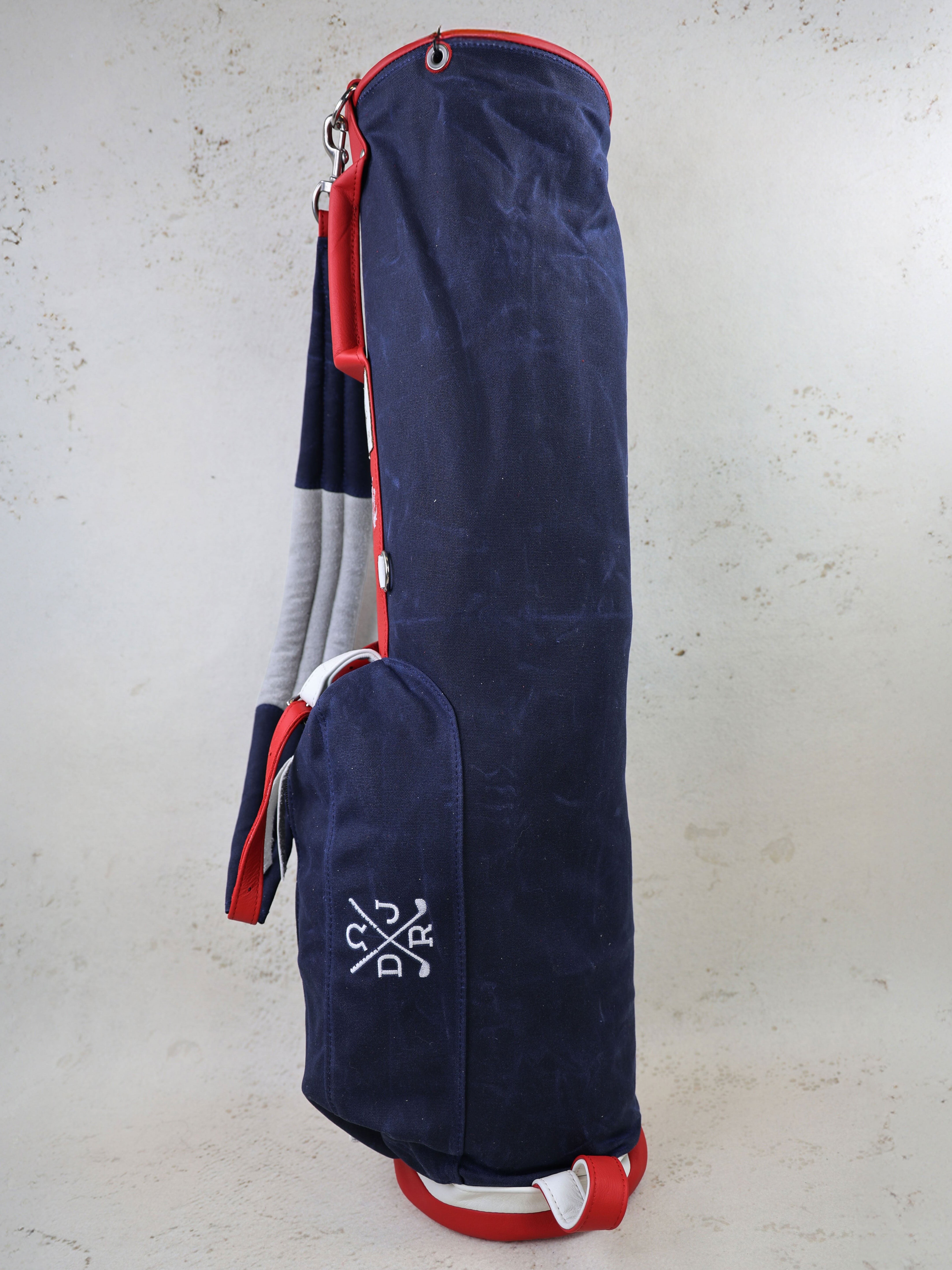 Donald Ross x MacKenzie carry bag IV with thistle and Dornoch crest · view 2 of 3