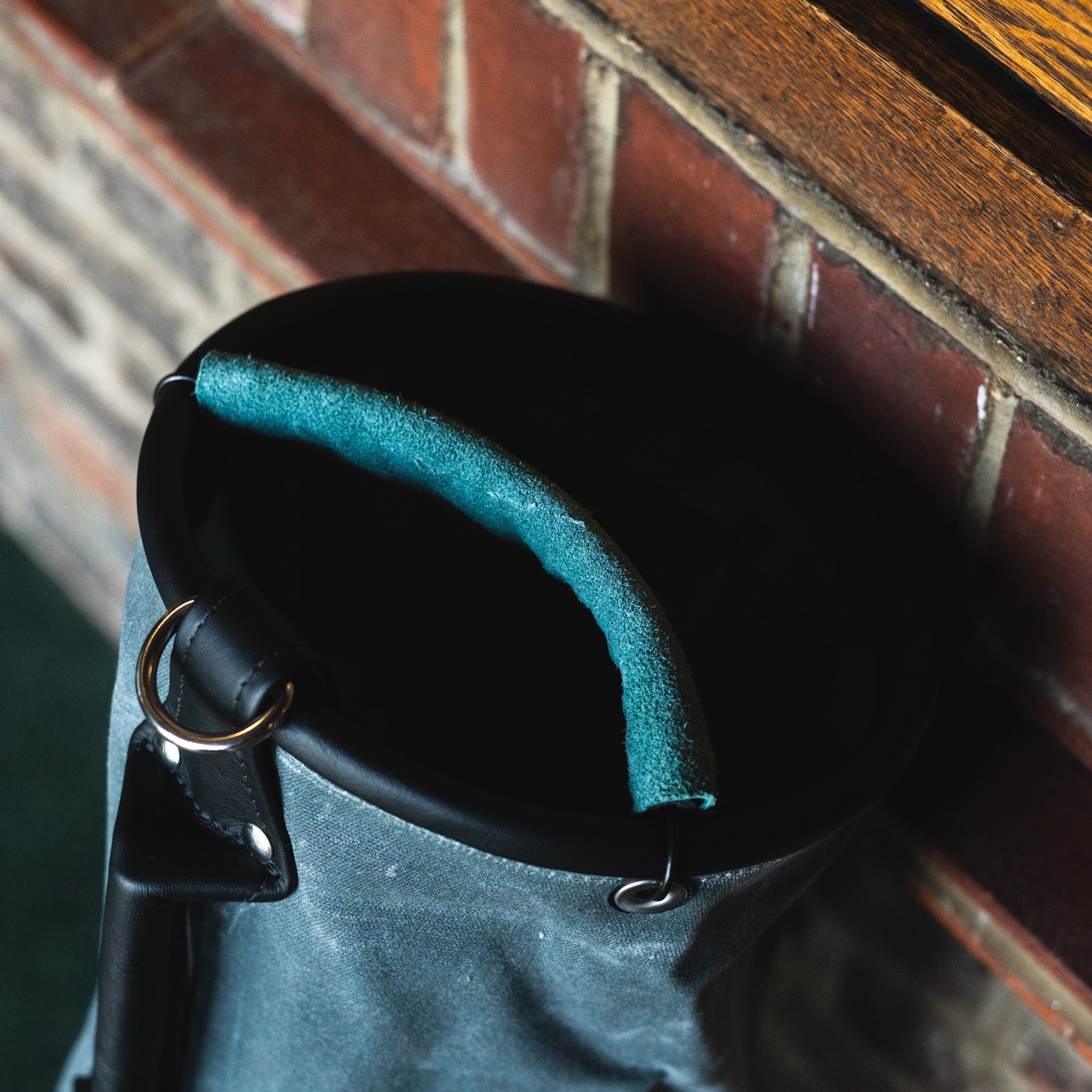 Fyfe Golf 22nd Edition MacKenzie bag in charcoal waxed canvas · view 4 of 6