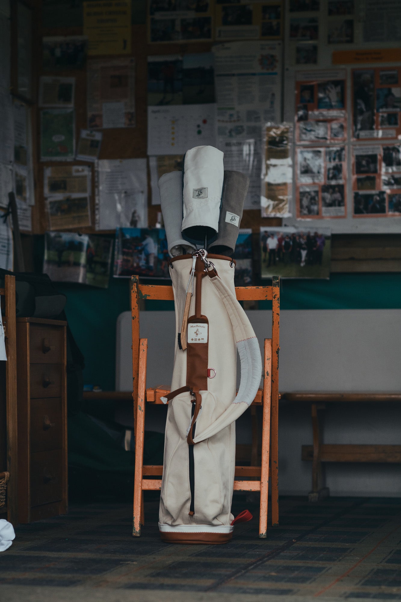 Fyfe Golf 19th Edition MacKenzie bag in raw duck canvas · view 2 of 6