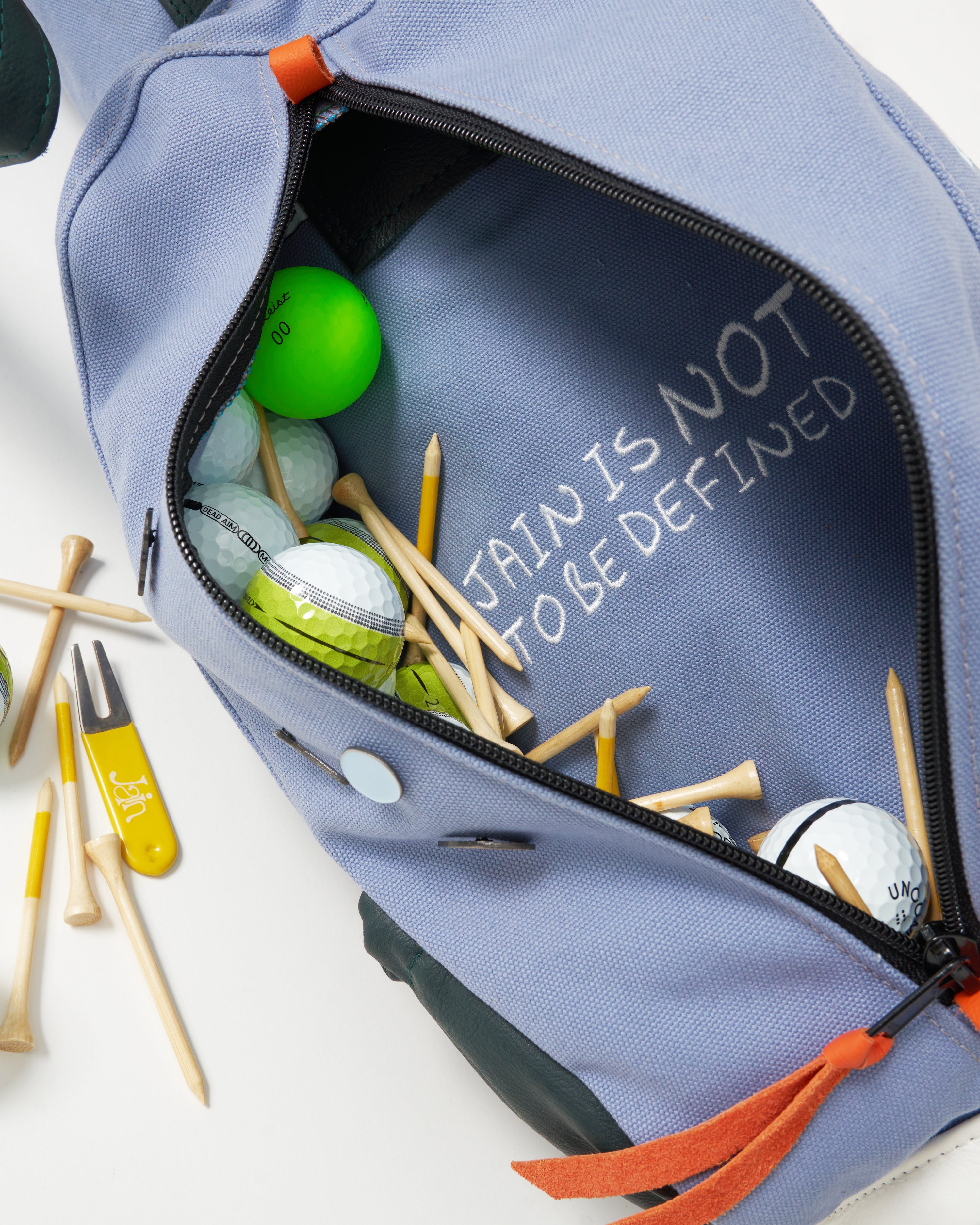 Jain and MacKenzie 1st Edition canvas bag in Colonial Blue · view 5 of 6