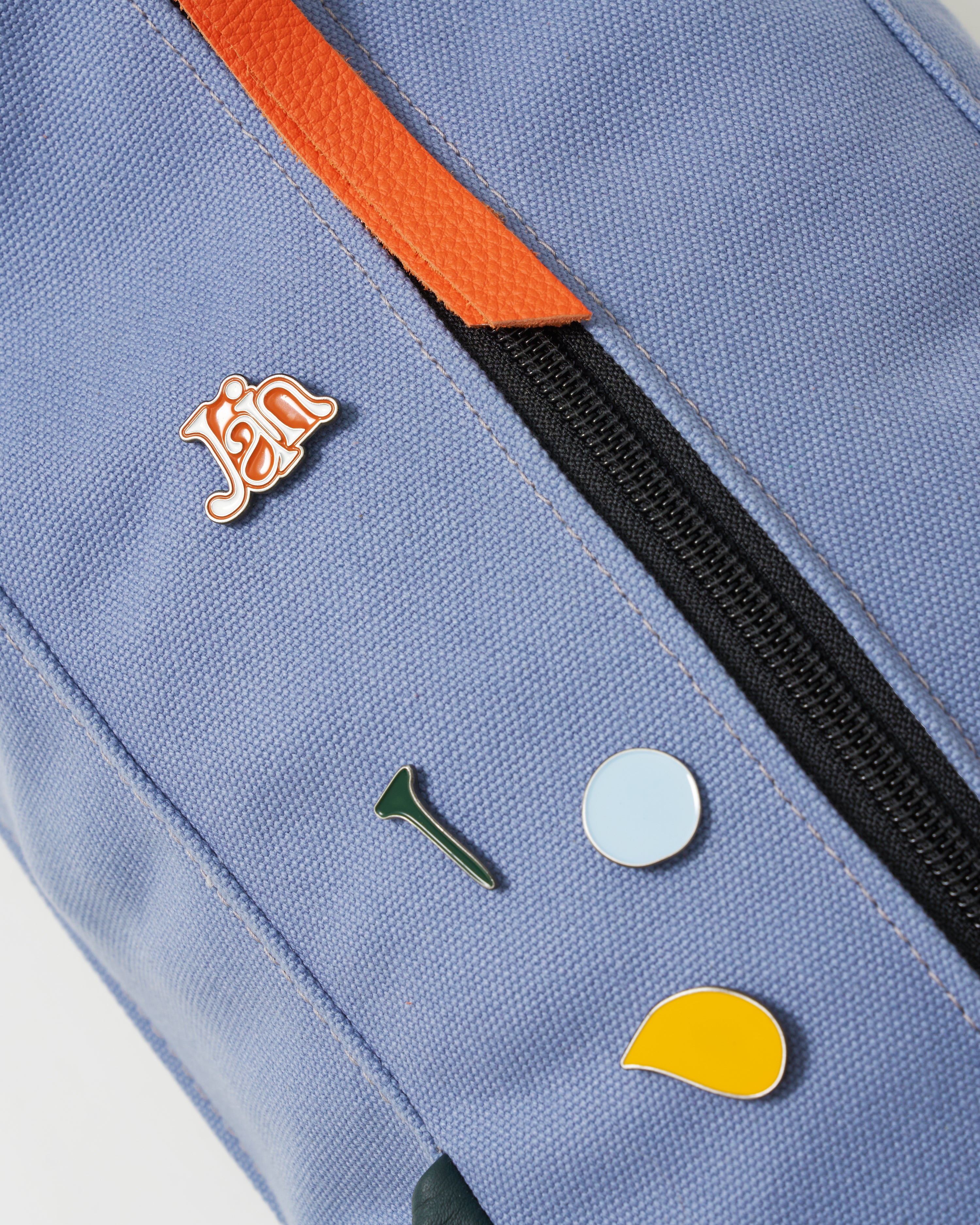 Jain and MacKenzie 1st Edition canvas bag in Colonial Blue · view 6 of 6