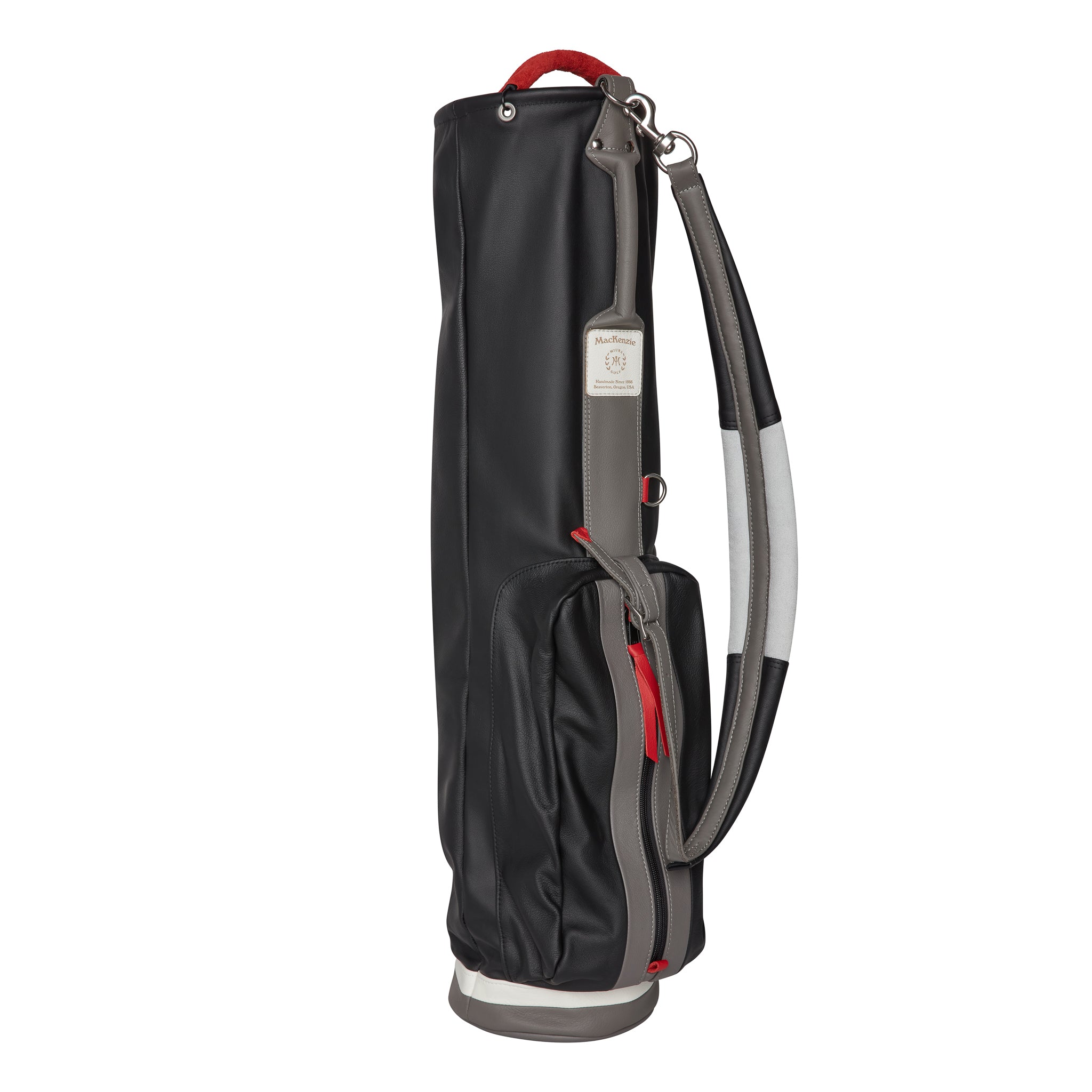 Kaicho MacKenzie Original Walker bag in black leather with Miura hanko stamp · view 2 of 2