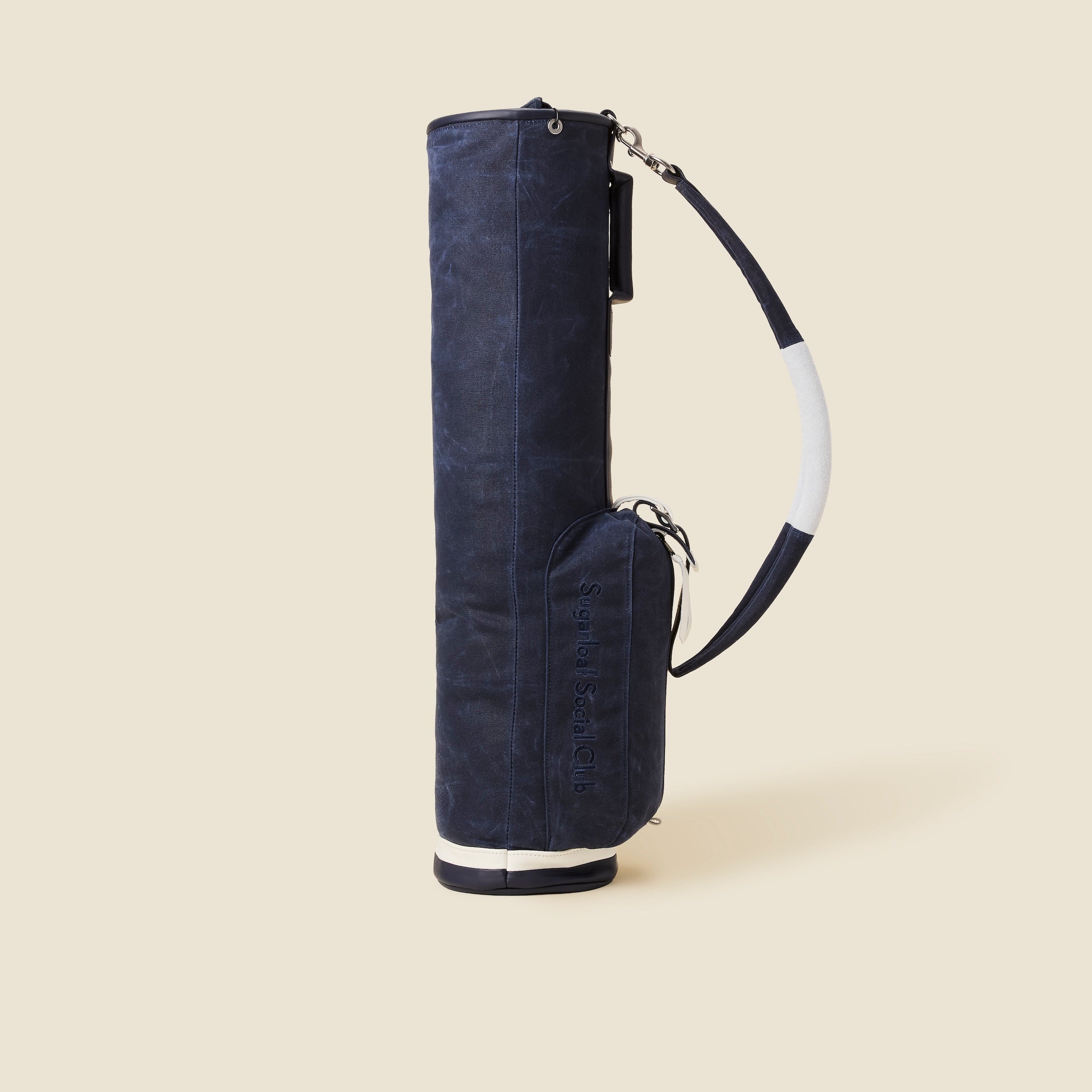 SSC x MacKenzie golf bag in canvas with chenille arrow patch · view 6 of 6