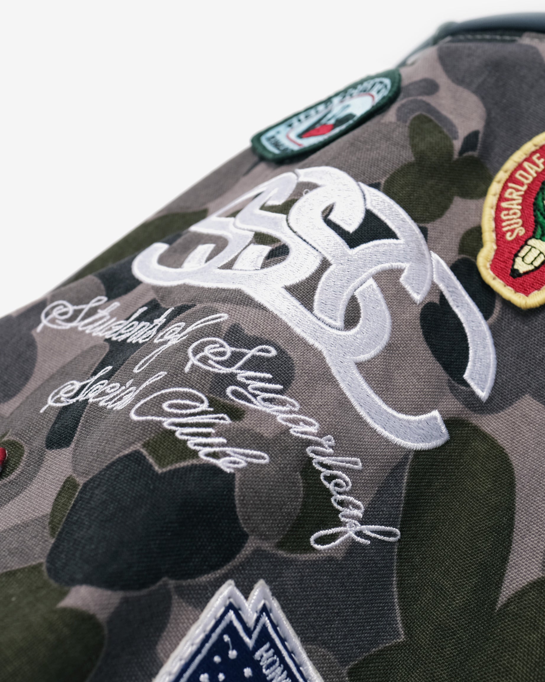 Students Golf x Sugarloaf Social Club x MacKenzie golf bag in Cordura camo · view 5 of 6