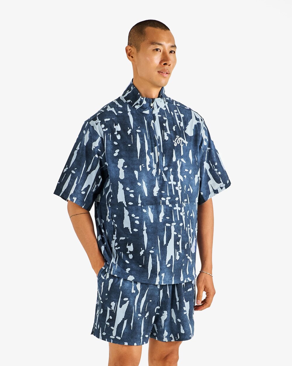 Pine Inkwash Windshirt Malbon windshirt