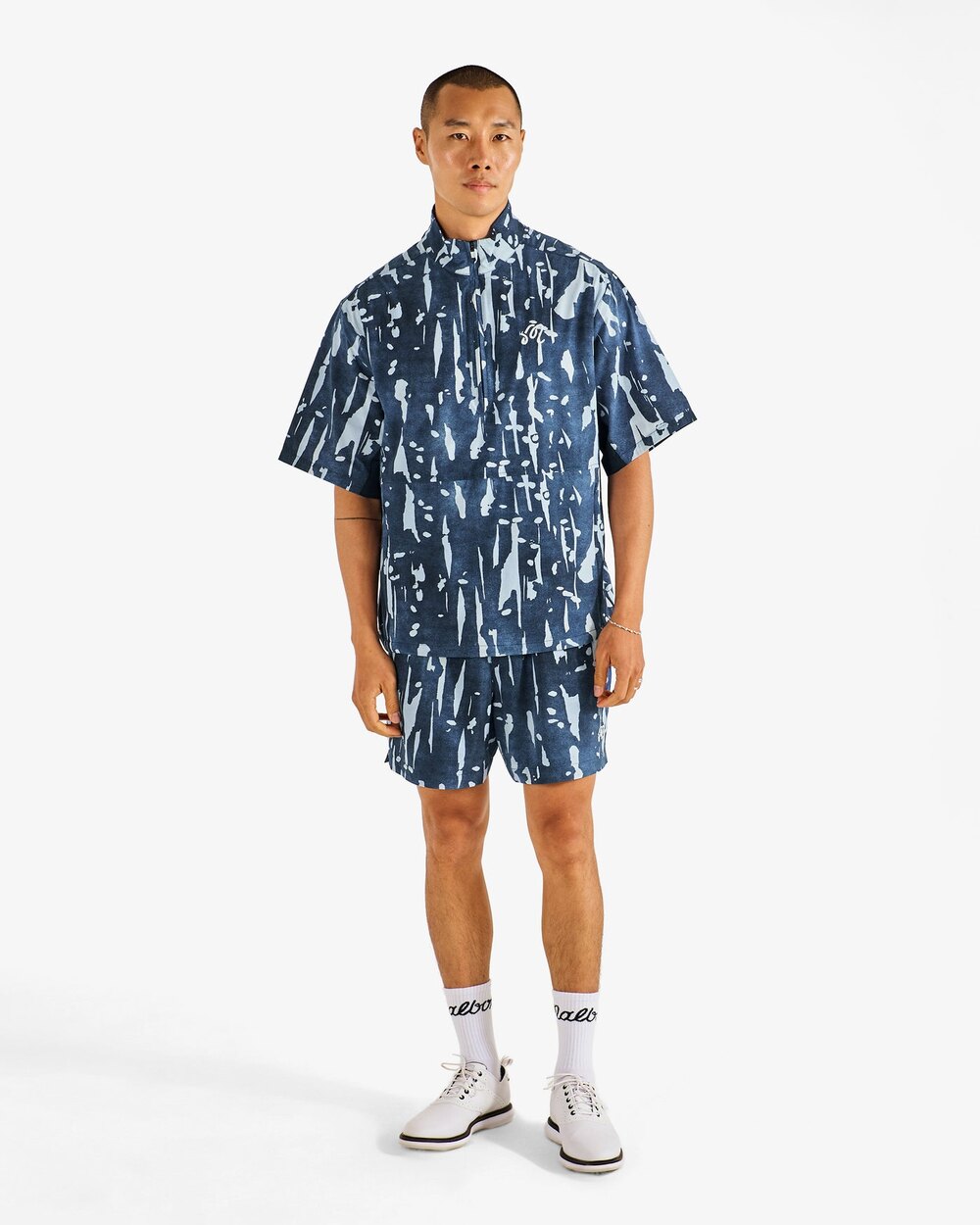 Pine Inkwash Windshirt Malbon windshirt