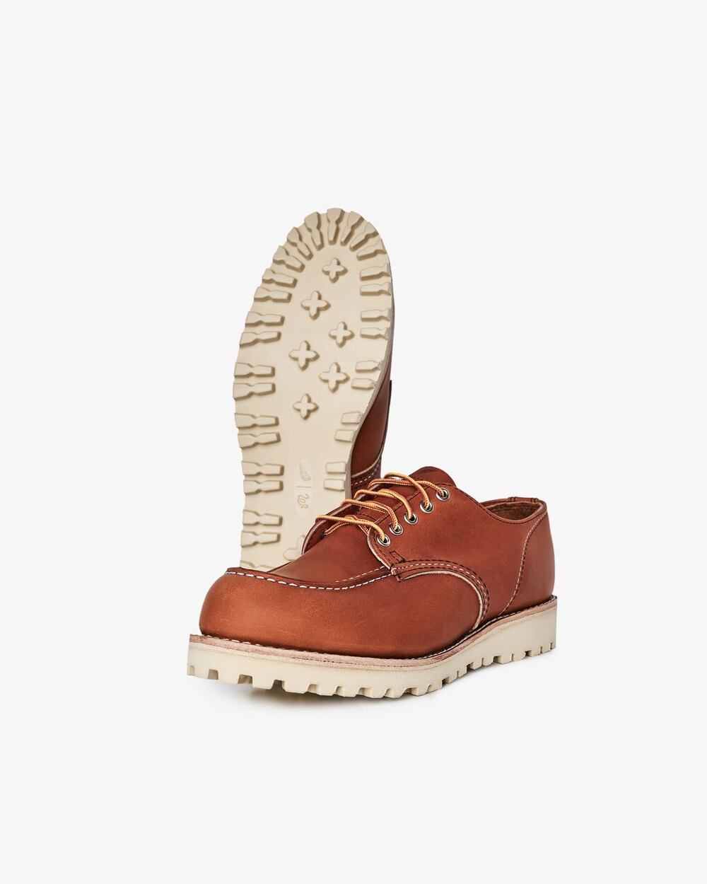 Malbon x Red Wing Moc Oxford golf shoe in oiled leather