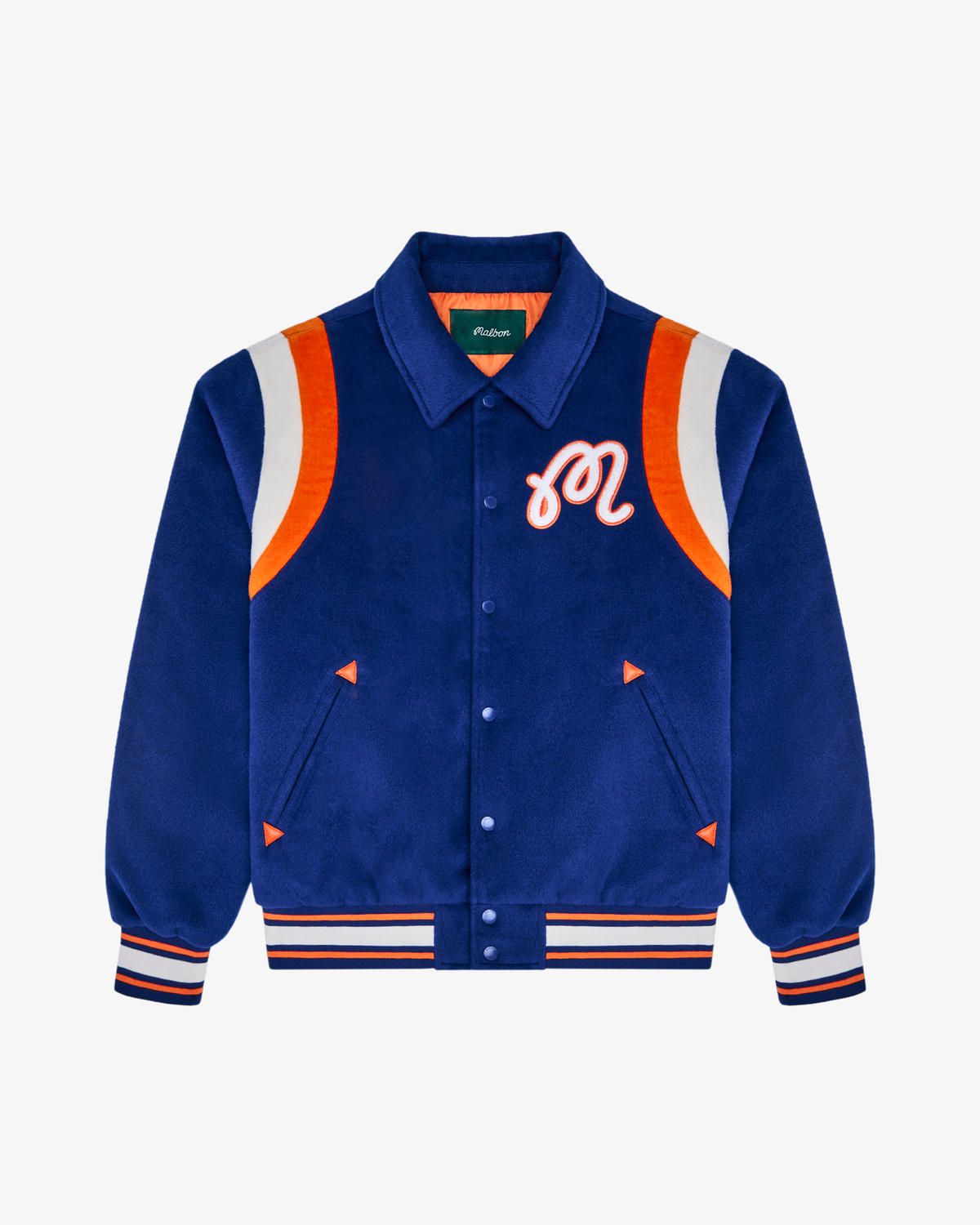 Knicks The Garden Varsity Jacket — Malbon high-ticket item