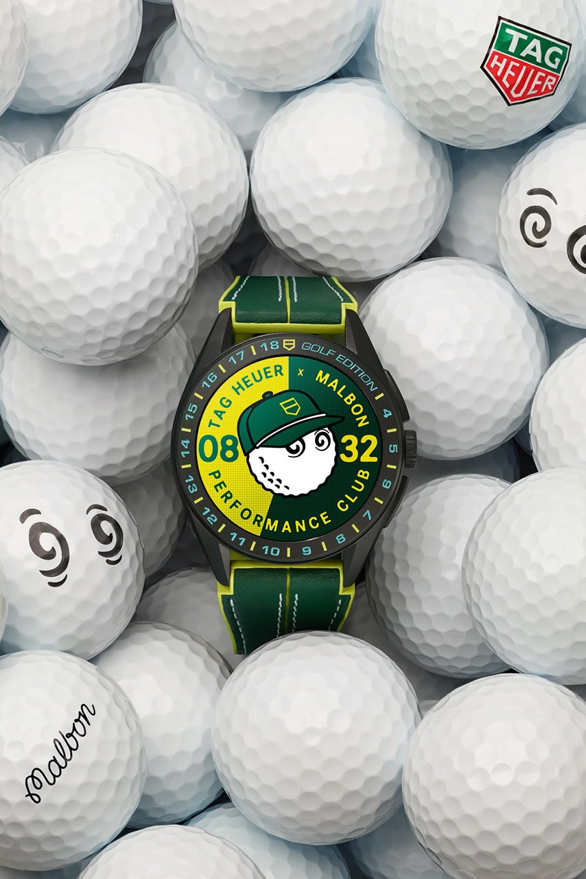 Connected Calibre E4 Golf Edition — Malbon high-ticket item
