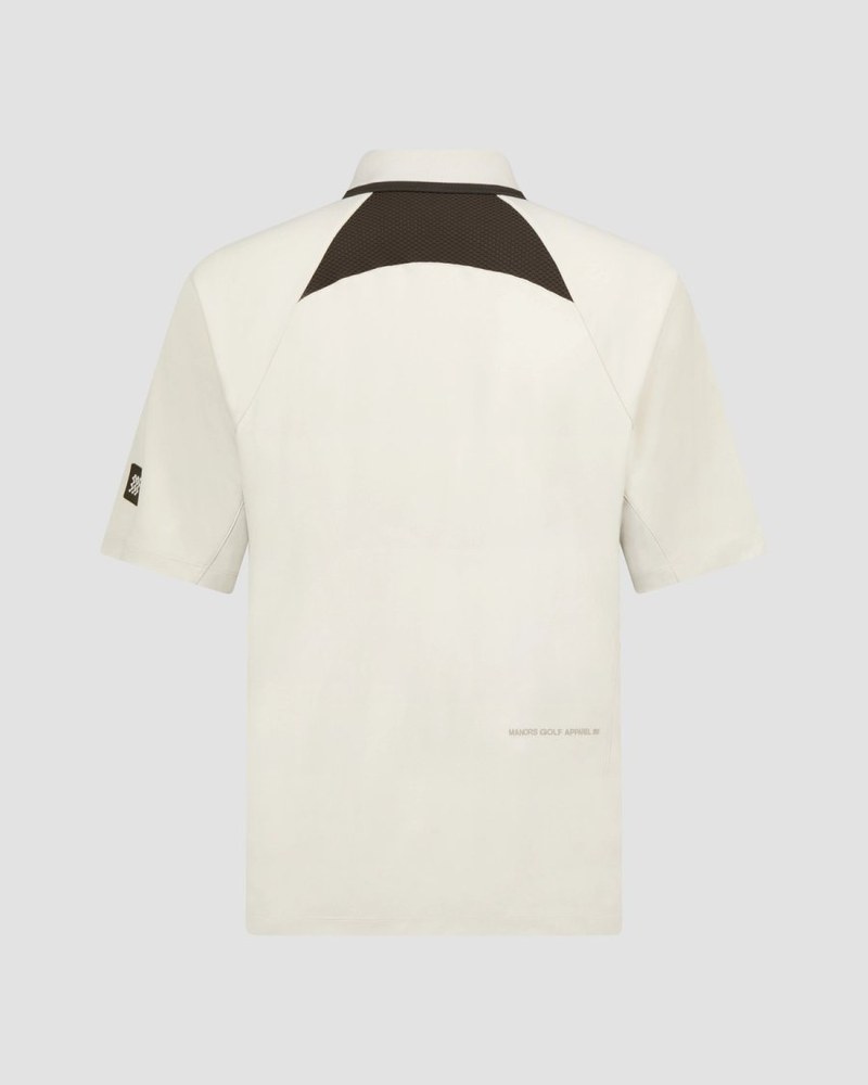 Manors club polo in black
