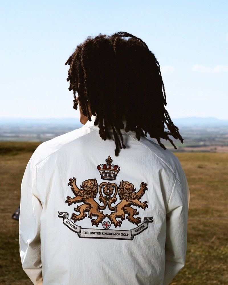 Reebok x Manors Harrington jacket in pebble