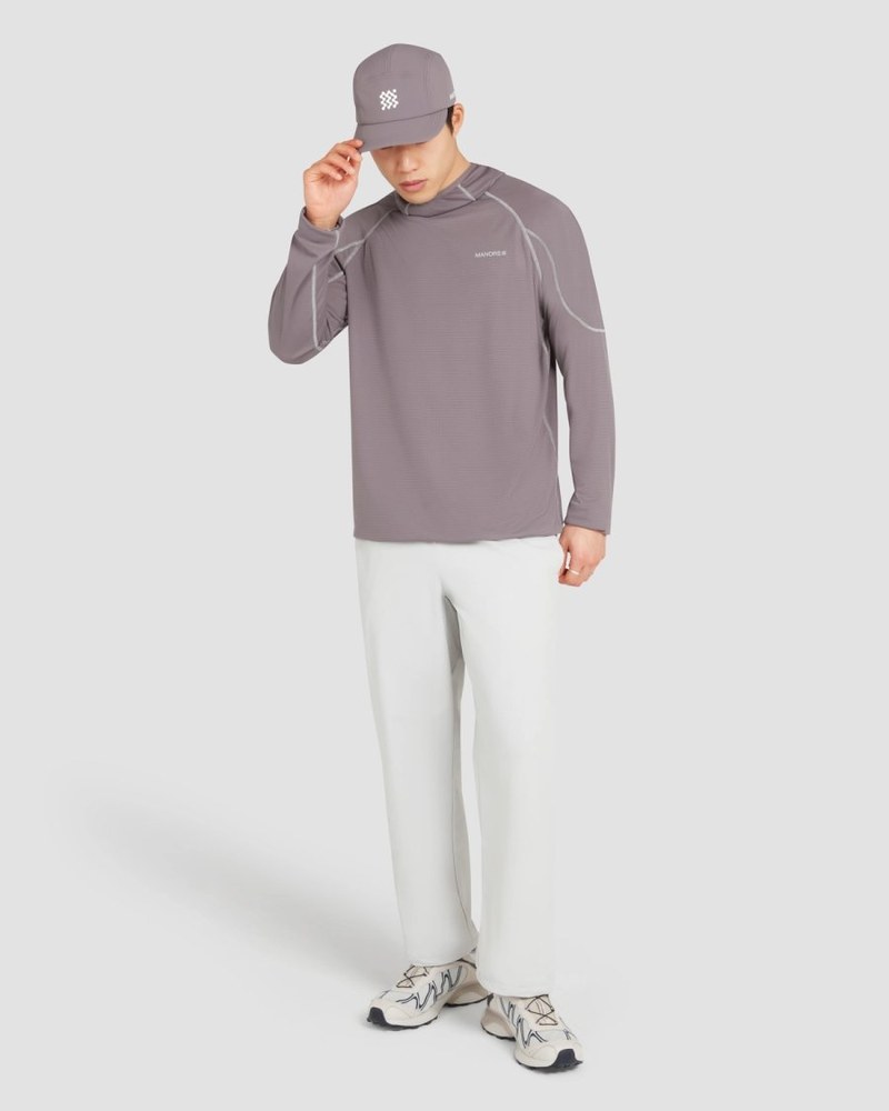 Manors Outsider Polartec hoodie in shark grey