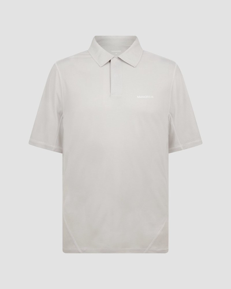 Manors Outsider Polartec polo in vapour