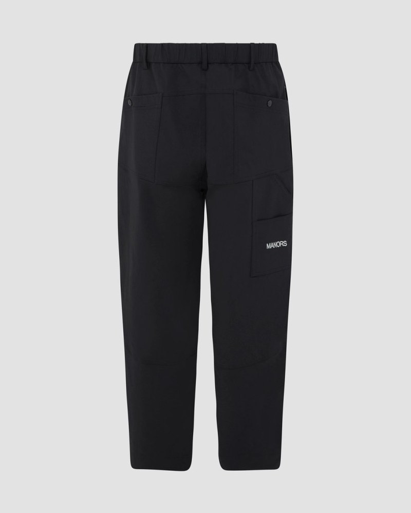 Manors recycled Greenskeeper trouser in black